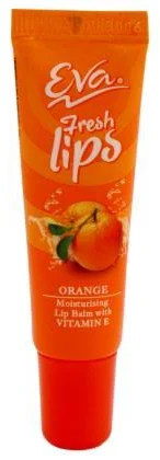 Eva Fresh Lips Orange Lip Balm
